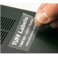 透明PET防水防尘耐摩擦标识不干胶条码标签 电子产品标识标签